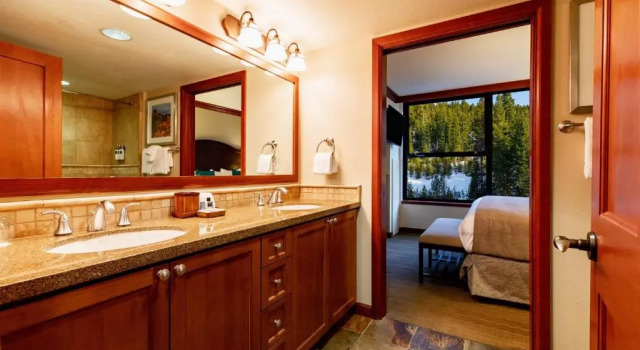 Люкс Fireplace с 2 комнатами Forest View Everline Resort and Spa, Lake Tahoe