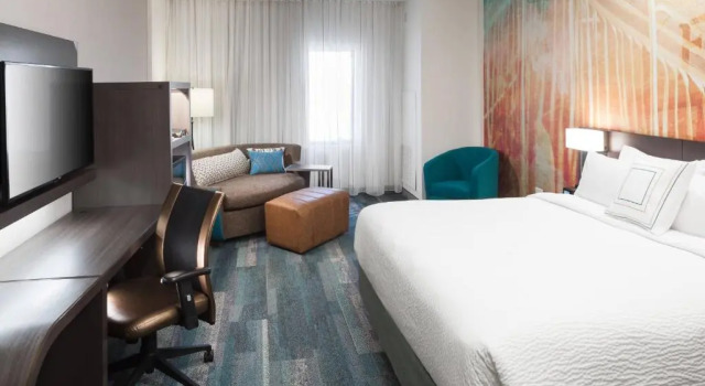 Номер Standard Отель Courtyard by Marriott Fort Worth Historic Stockyards