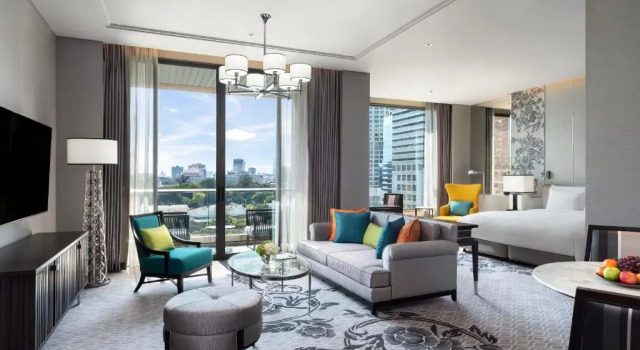 Двухместный номер Grand Deluxe Sindhorn Kempinski Hotel Bangkok