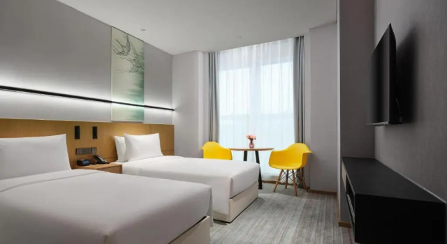 Двухместный номер Superior Q-Box Hotel Shangqiu Expo Center