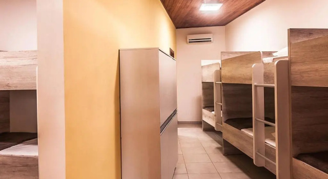 Кровать в общем номере The Bridge Hostel Florianópolis