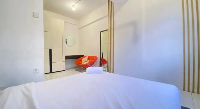 Stylish & Bright 1Br Apartment At Grand Asia Afrika Residence, Book Apartment Hotels in Bandung with a Pool, near Braga City Walk, Swimming Pool