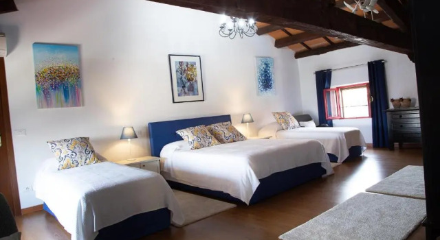Четырёхместный номер Luxury Palazzo Strassoldo bed & breakfast