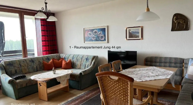 Апартаменты 2- Raum - Ferienappartements 58 qm Dieter Hoffmann Freudenstadt-Kniebis beim Nationalpark