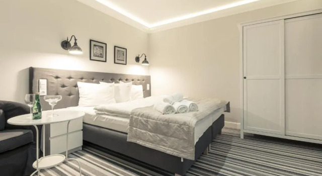 Трёхместный номер Standard с балконом Villa Astra Baltica