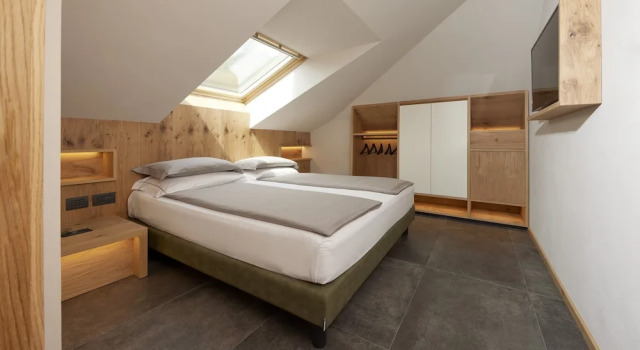 Juniorsuite med altan Rezia Hotel Bormio