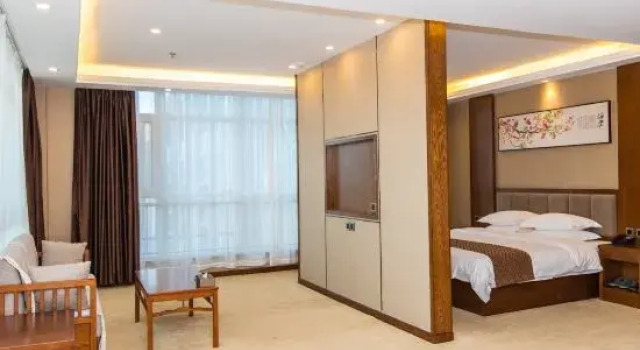 Люкс Deluxe с видом на море Penglai Wonderland Marriott Hotel