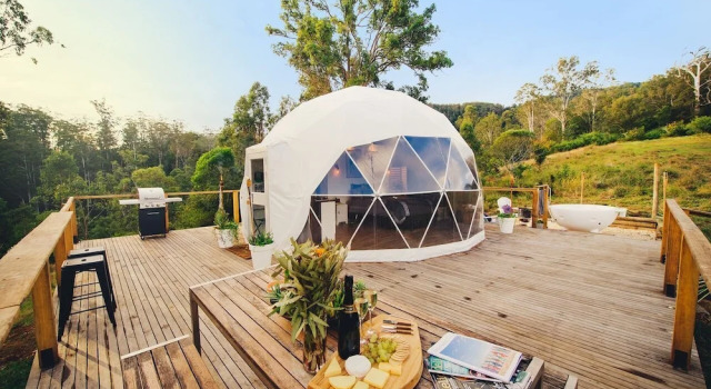 Тент с балконом Nature Domes