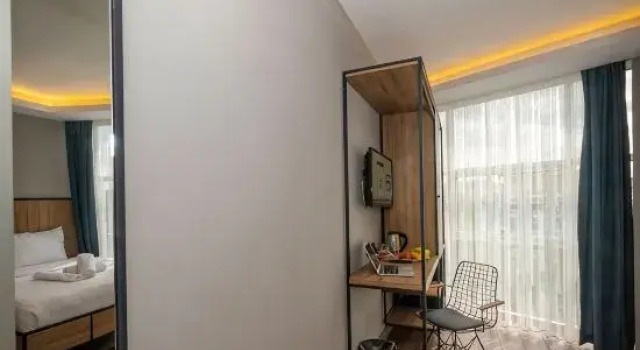 Одноместный номер Deluxe с видом на город Çorlu Temel Hotel