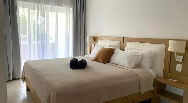 Апартаменты Deluxe c 1 комнатой с балконом и с видом на бассейн Bahia Residence Cabarete