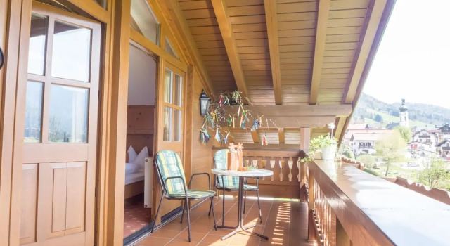 Апартаменты Premium с 2 комнатами с балконом Landhaus Franziskus