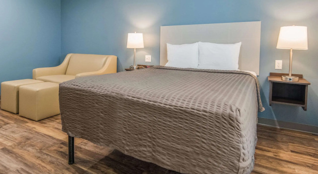Двухместный номер Standard WoodSpring Suites North Ft Worth Alliance TX Speedway