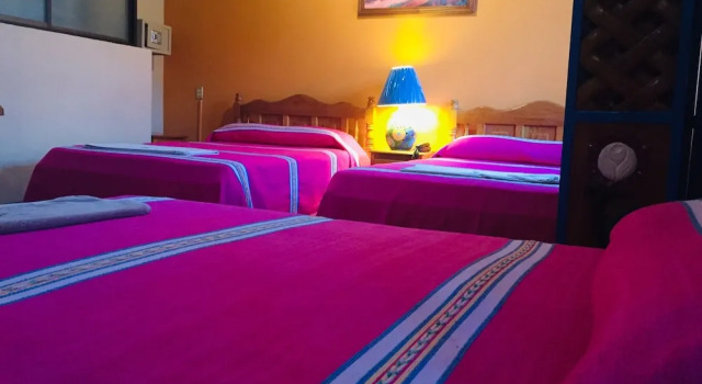 Трёхместный семейный номер Standard c 1 комнатой Hotel Cazomalli Oaxaca