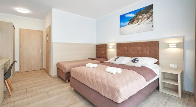 Четырёхместный номер Standard с балконом Villa Polna