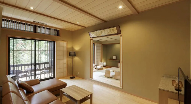 Люкс с балконом Hotel Shiki no Yakata Nasu