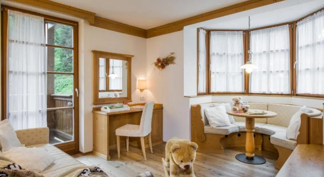 Двухместный номер Superior с балконом Biohotel Hermitage
