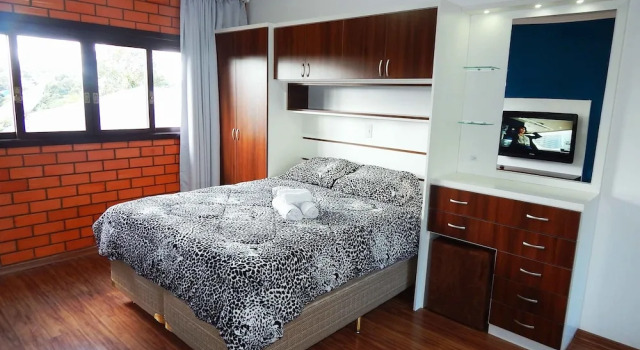 Апартаменты Standard Apartamento Luxurias da Serra 02