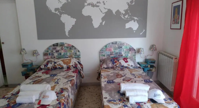 Standard Doppel Zimmer mit Balkon B&B Il MappaMondo