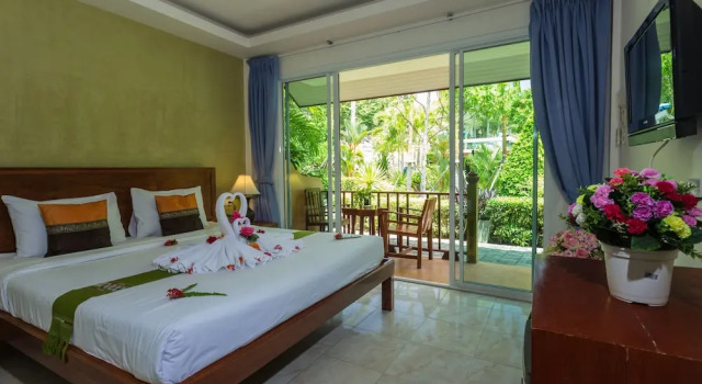 Двухместный номер Standard с балконом и с видом на сад Baan Vanida Garden Resort