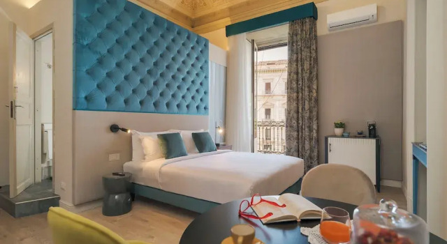 Номер Deluxe с балконом и с видом на город Belduomo Catania Rooms & Flat