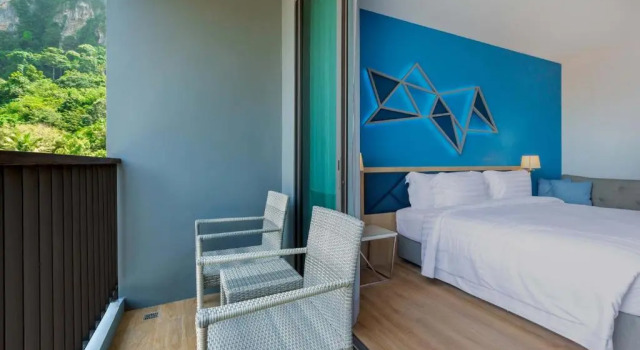 Двухместный номер Deluxe с балконом BlueSotel SMART Krabi Aonang Beach