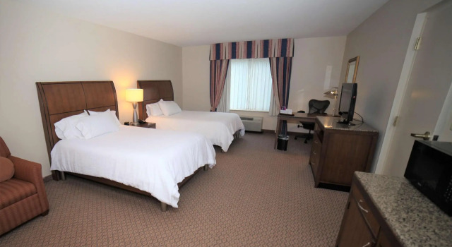 Четырёхместный номер Standard Hilton Garden Inn Elmira/Corning