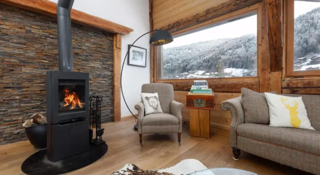 Кровать в общем номере Chalet Vogue
