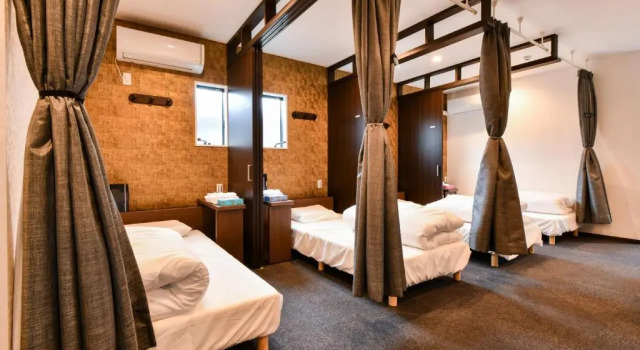 Кровать в общем номере (мужской номер) Samurai Stay Sugamo-Male Only