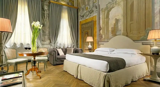 Номер Prestige Al Palazzo del Marchese di Camugliano Residenza dEpoca