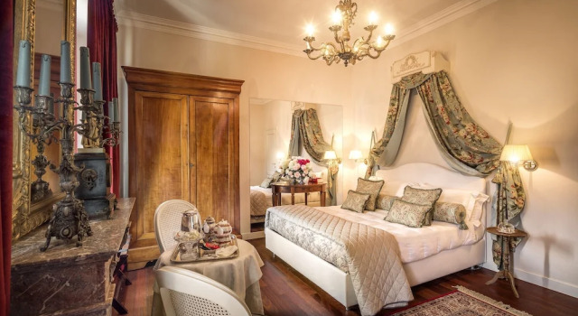 Номер Deluxe с балконом и с красивым видом из окна Duchessa Margherita Chateaux & Hotels