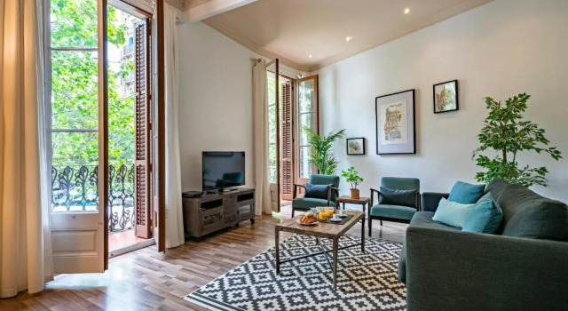 Апартаменты Цокольный этаж Habitat Apartments Barcelona Balconies