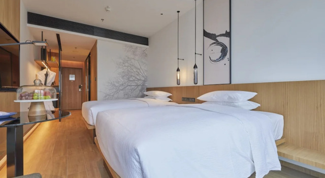 Четырёхместный номер Deluxe Fairfield by Marriott Changzhou Jintan