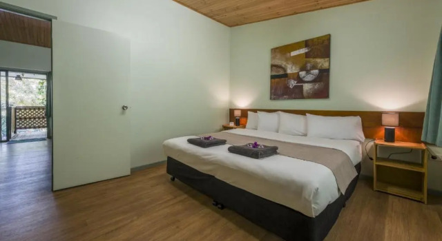 Коттедж c 1 комнатой с красивым видом из окна Chambers Wildlife Rainforest Lodges