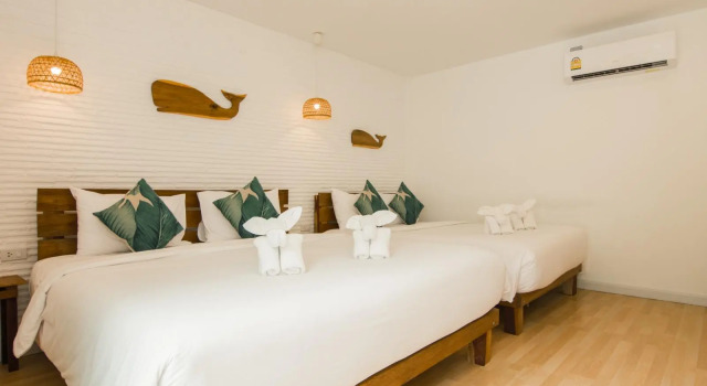 Семейный номер Standard с балконом Whalecome Aonang Resort-SHA Extra Plus