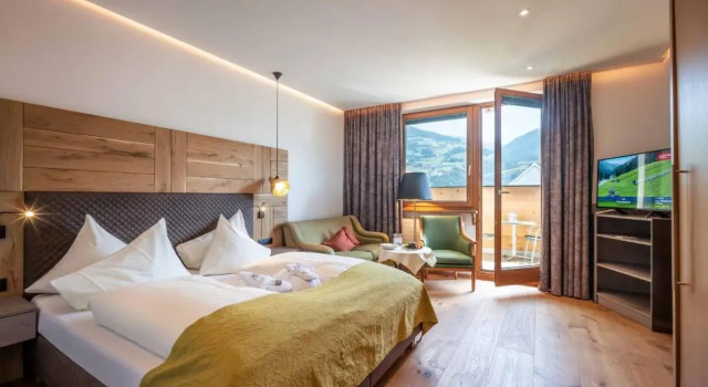 Апартаменты с 2 комнатами Alpin Family Resort Seetal