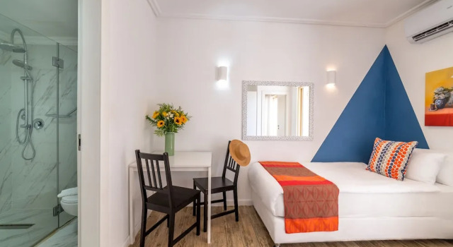 Deluxe tredobbelt værelse med altan Paamonim Jerusalem Hotel