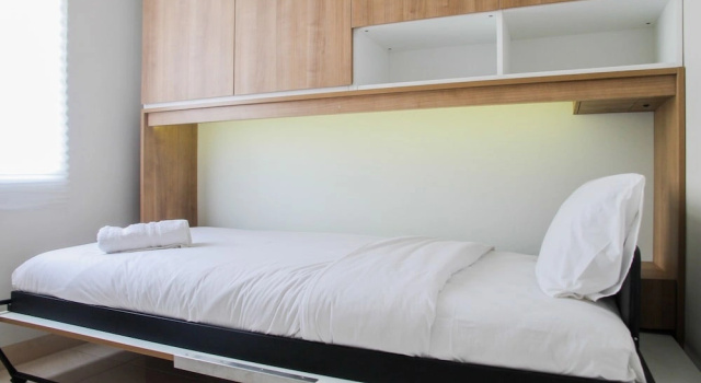Standard Zimmer 2BR with Sofa Bed at Springlake Summarecon Apartment