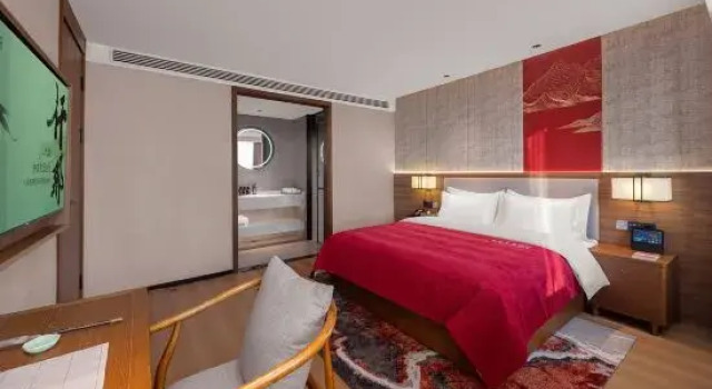 Двухместный люкс Qianna Hotel (Anyang Neihuang County Government)