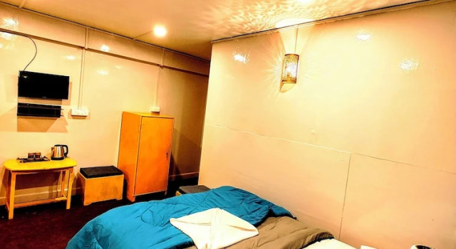 Двухместный номер Deluxe с балконом и с видом на окрестности Hidden Monkey Backpackers, Darjeeling