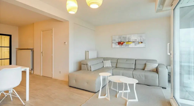 Flat in Blankenberge by Marina and Beach