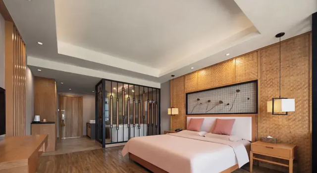 Двухместный номер Deluxe с видом на горы Yangshuo Zen Garden Resort - Rich Chinese traditional activities