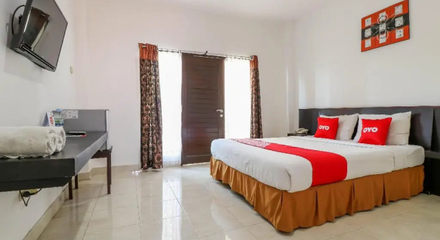 Двухместный люкс Capital O 1666 Grand Pudjawan Hotel Near Kuta Beach