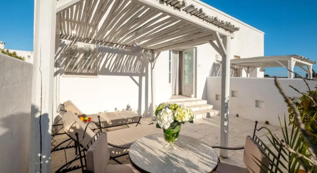 Deluxe Zimmer mit Blick auf den Sonnenuntergang Baglioni Masseria Muzza