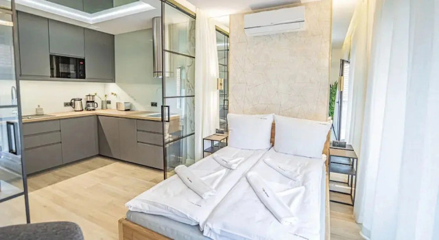 Люкс Deluxe с балконом Baltic-Apartments - Apartamenty Kormoran