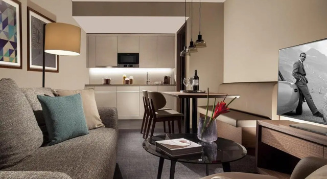 Люкс с 2 комнатами Acasa Suites Hotel Zurich Oerlikon
