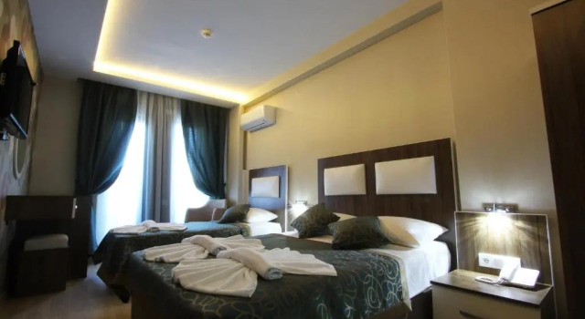 Standardowy trzyosobowy pokój Inciler Hotel