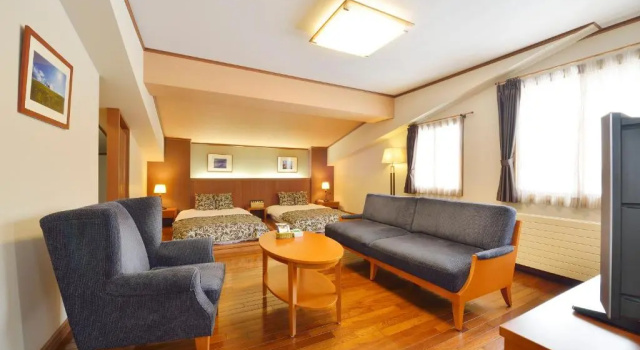 Двухместный номер Premium Asahidake Onsen Hotel Deer Valley