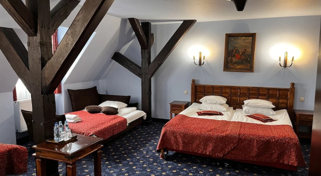 Двухместный семейный номер Standard c 1 комнатой Hotel Zamek Ryn