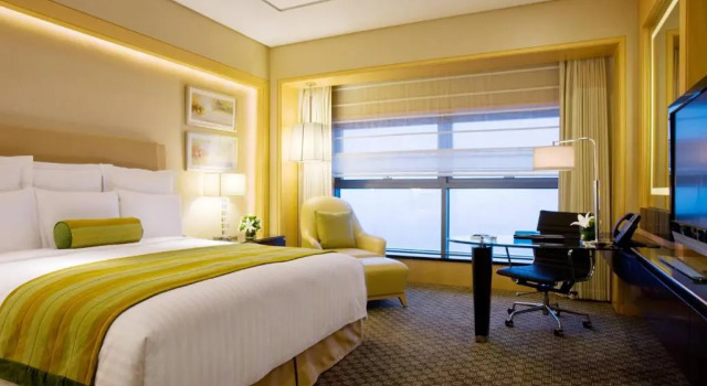 Двухместный номер Deluxe Ningbo Marriott Hotel