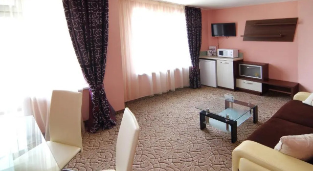 Люкс c 1 комнатой с видом на море Kalina Family Hotel